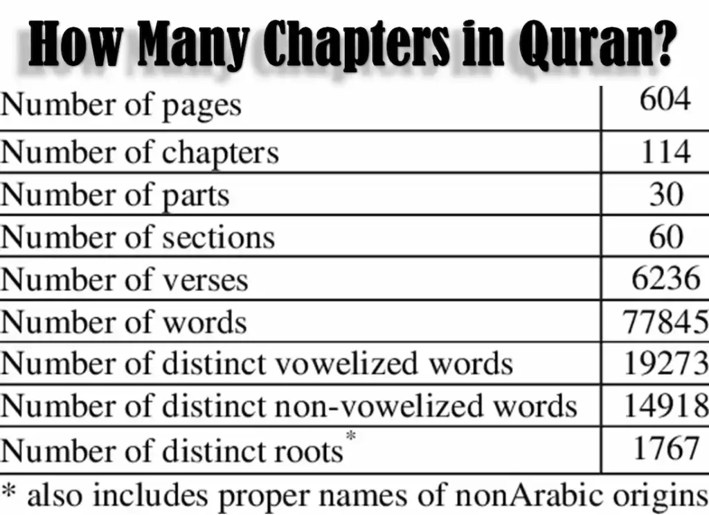 How Many Chapters In Quran QuranMualim Quran Mualim