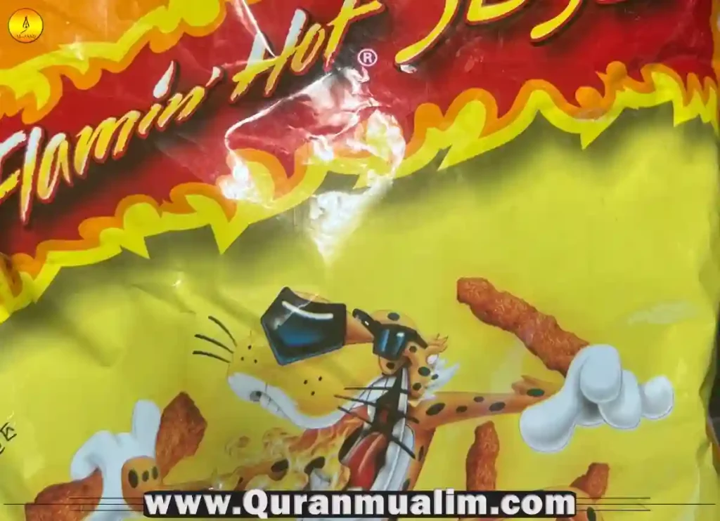 are cheetos haram, are hot cheetos haram, are flamin hot cheetos haram, cheetos are halal or haram, are all cheetos haram 