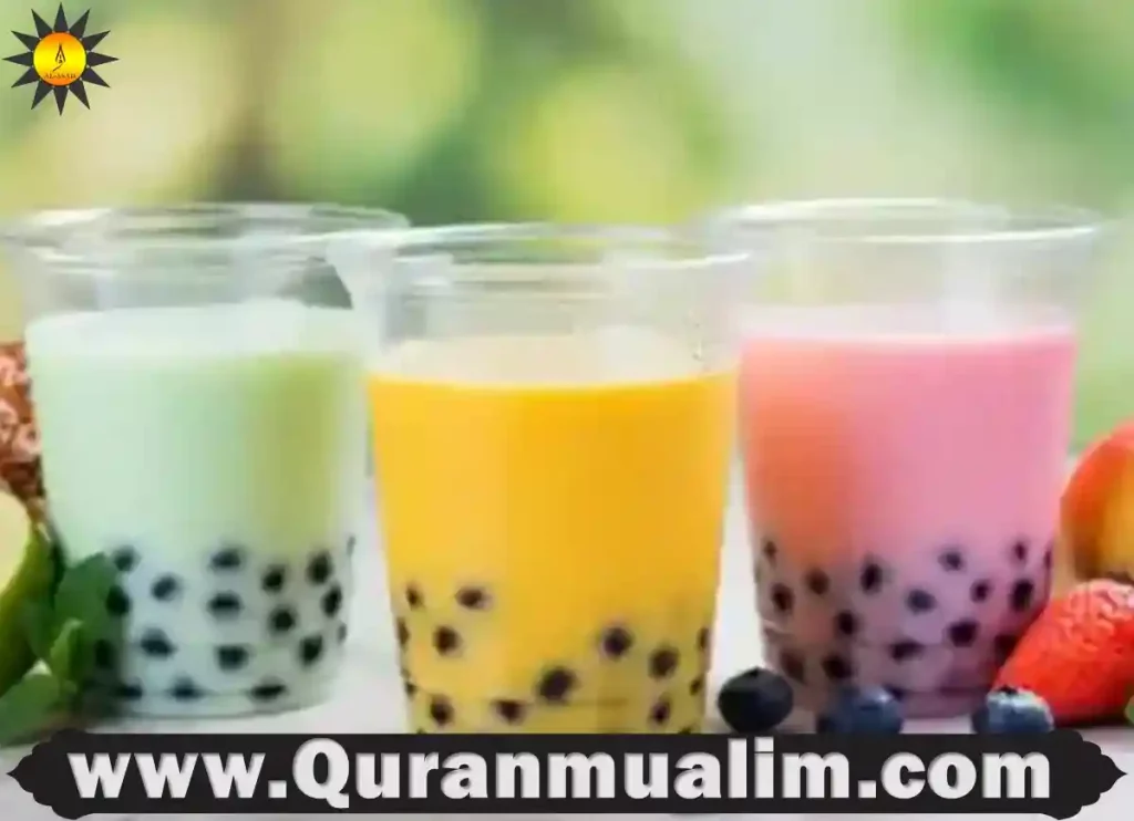 is bubble tea halal, bubble tea is halal, is gong cha bubble tea halal, which bubble tea is halal, does boba have gelatin ,bubble tea laden, is boba halal in usa, bengong's tea